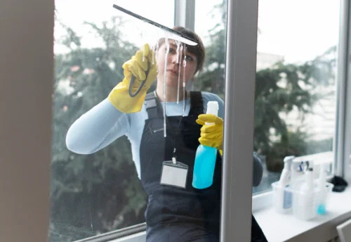 Nettoyage de vitres intérieures et extérieures à Lezoux